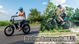 Testing the NEW Jasion Retrovolt MAX EBIKE! 2...