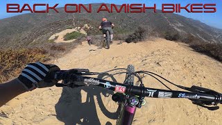Pedal Day on Amish Bikes in Summer Heat Over...