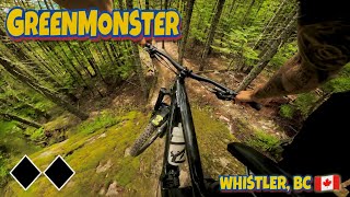 Greenmonster | Double Black | WHISTLER, BC
