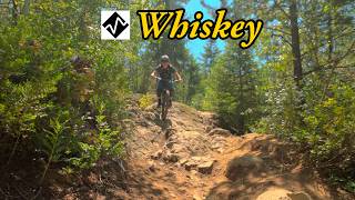 Best expert MTB trail in Rossland, BC - Whiskey