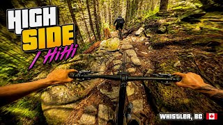 High Side + HiHi | Blue trail | WHISTLER, BC