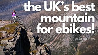 Taking on Sgor Gaoith Mountain On My Amflow EMTB!