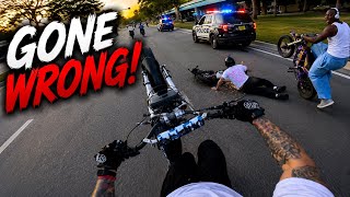 E-Bike Wheelies GONE WRONG in Miami!
