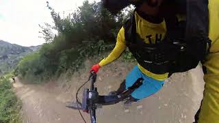 Panoramic trail at Chatel bikepark