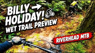 Riding Billy & Holiday in the WET! |...