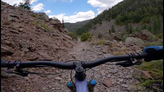 Perfect Intermediate MTB Descent off Monarch...