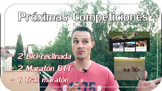 PRÓXIMAS COMPETICIONES. 2 Reclinada + 2...