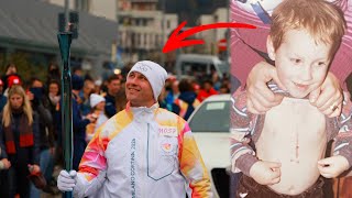 From 3 Heart Surgeries to Olympic Torchbearer...