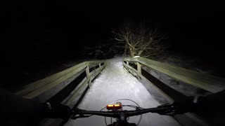 New Winter Bike Gear - 2500 lumen light! Trek...