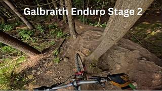 Galbraith Enduro 2026 Stage 2 - 2nd in expert