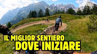 il miglior sentiero MTB dove INIZIARE: BIG...