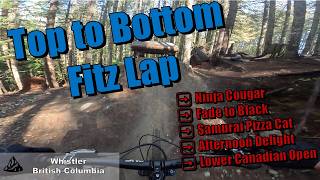 Top to Bottom of the Fitz Zone | Whistler Bike...