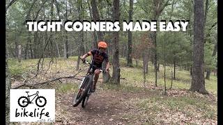 Conquer Tight Turns of Your Mountain Bike -...