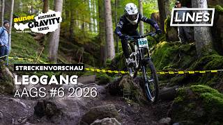 Streckenvorschau aAGS 2026 #6 - Leogang | LINES