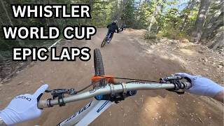 WHISTLER WORLD CUP HITS THE BIKE PARK