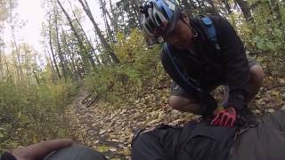 Edmonton Pinoy Mountain Biking Lanz's Jump on...