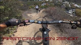 My First Crash on Mondraker Zendit! Can I get...