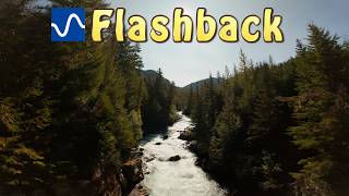 Flowy intermediate mountain bike trail in...