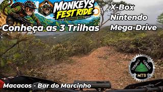 Fui Conhecer as 3 Trilhas do Monkeys Fest Ride...