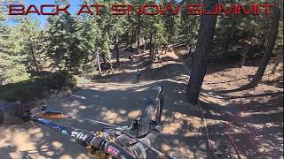 First Time Back at Snow Summit in 2 months!...