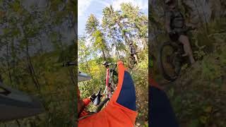 Don’t Lean left trail l a double black...
