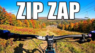 MTB Ski Montcalm - La Zip Zap 8