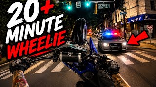 20+ MINUTE WHEELIE ON YZ125