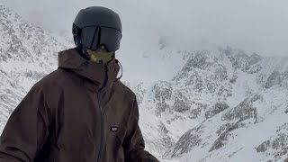 1st Day Skiing, Literally Dodged an Avalanche