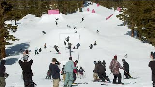 45 Skiers vs 1 Terrain Park...