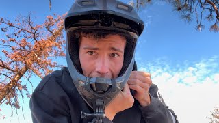 Attempting the scariest jump on the mountain