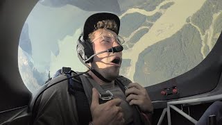 Attempting to Flip a Red Bull Airplane…