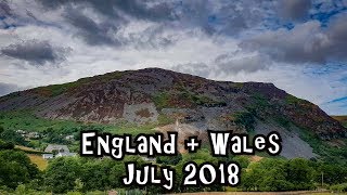 Riding in Wales and England, Bikepark Wales,...