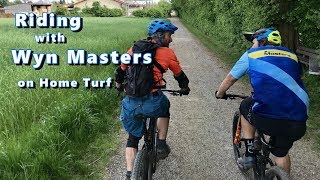 Riding with Pro MTBiker Wyn Masters on Home Turf