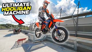 SHREDDING THE ULTIMATE HOOLIGAN MACHINE - KTM...