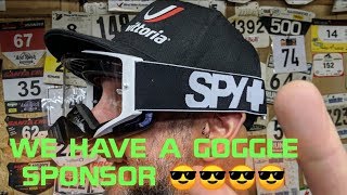 WE HAVE A NEW GOGGLE SPONSOR