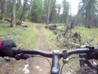 Overlander Trail, Jasper on MTB