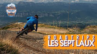 Bikepark with a broken rib? Les Sept Laux /...