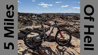Into Insanity! Mountain Biking 5 Miles of Hell...