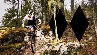 DOUBLE BLACK BC TRAILS MEAN BUSINESS // Slabs...