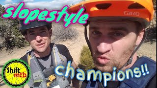 Dirt jumps distracted us from our trail ride!!!
