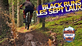 BLACK DOWNHILL RUNS - LES SEPT LAUX | LOAM...