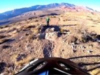 JC and Ben riding Boneshaker in Las Vegas