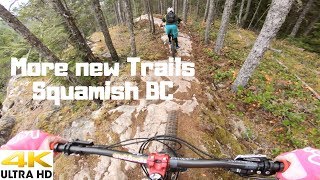 New Trails in Squamish BC   Part 2   in 4K