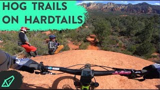 Hog Trails on Hardtails - It's a Hardtail...