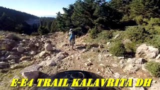 Paradox Kinetics Kalavrita DH E4 trail.