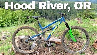 Post Canyon Hot Lap! | Mountain Biking Hood...