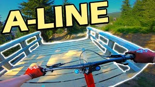 A-LINE as FAST as I can // Whistler Mountain...