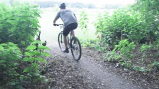 Mountain Biking in Moorhead, Minnesota at the...
