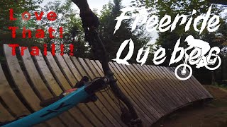 First Trail Ever ! ! ! // Freeride Quebec