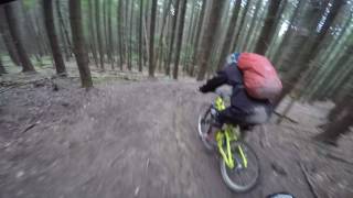 Bukovel bike park - black trail